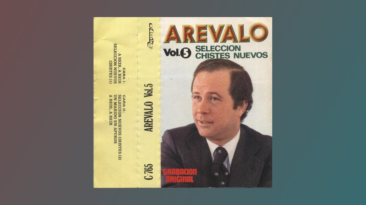 ARÉVALO selección Chistes nuevos Vol.5 - 1980 - Cassette completo