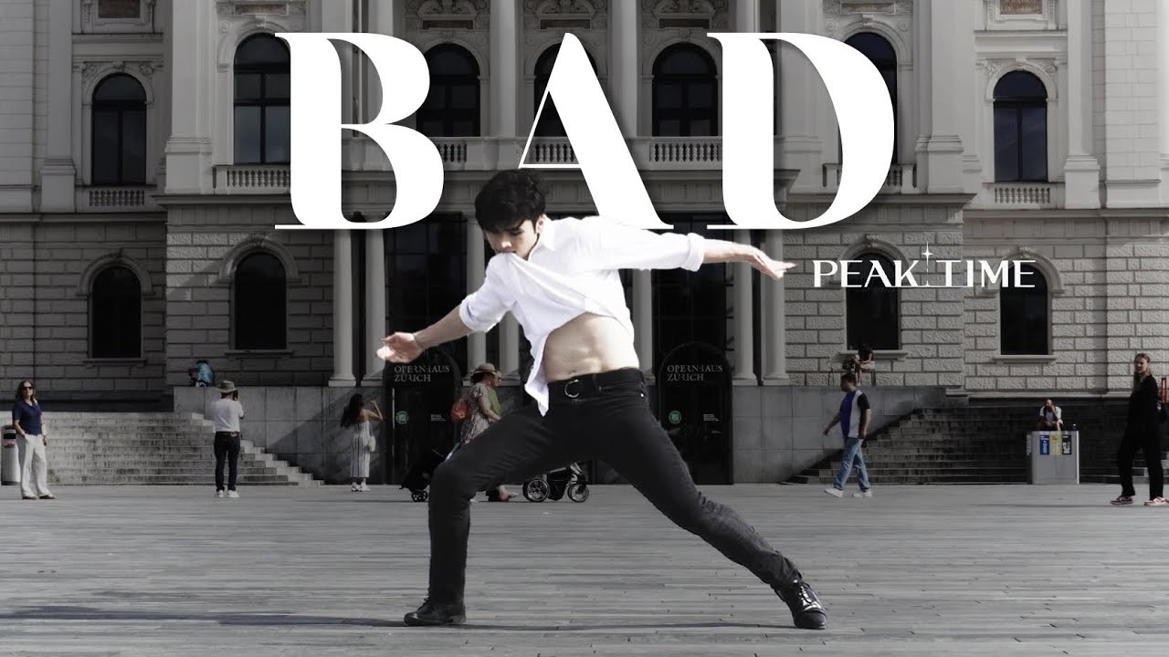 DANCE IN PUBLIC | PEAK TIME 'Christopher - Bad' Dance Cover