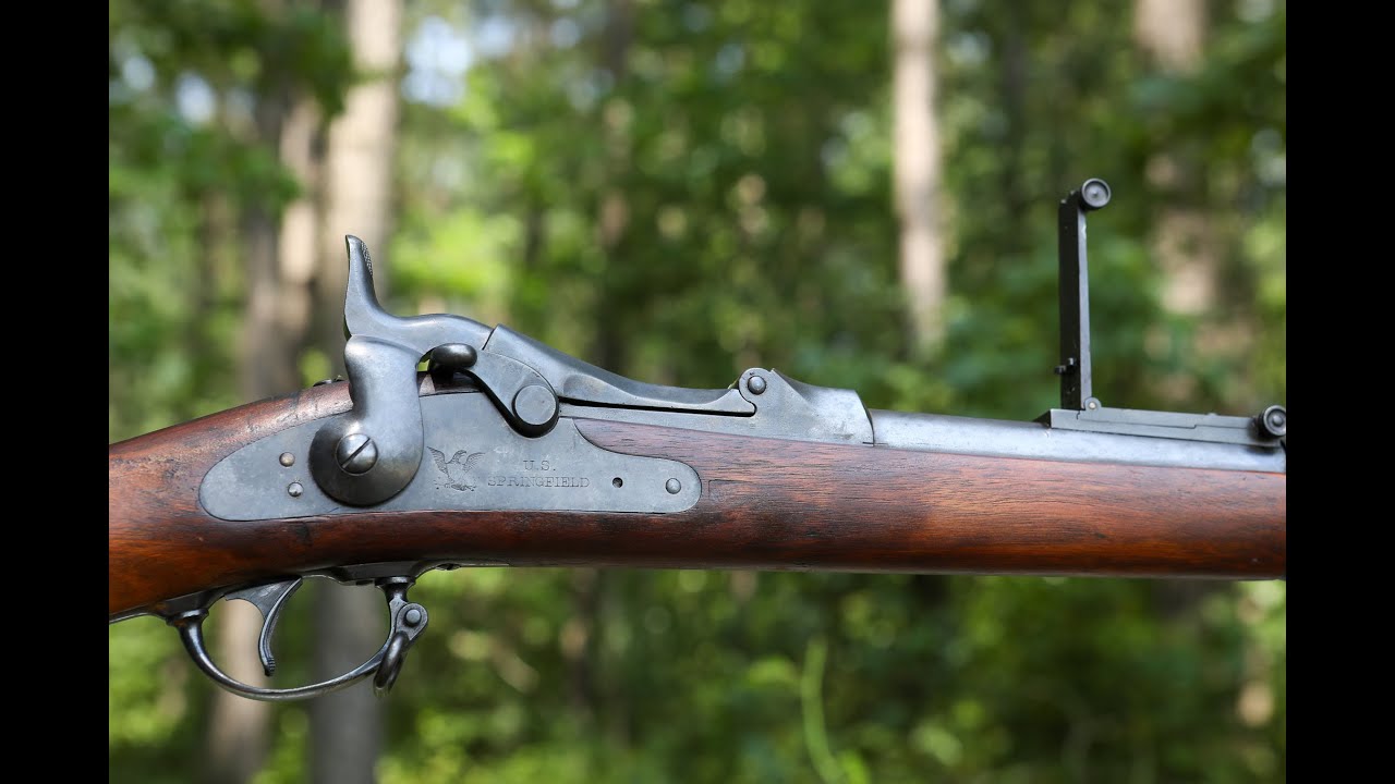 Обзор винтовки Springfield Trapdoor Rifle Model 1884