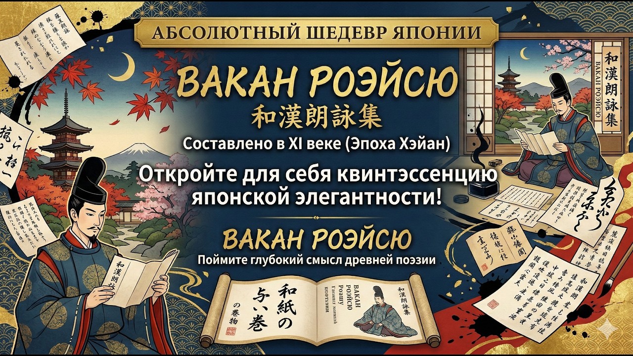 Цифровой детокс для души: 1000-летний плейлист «Вакан Роэйсю», который вернет вам внутренний покой