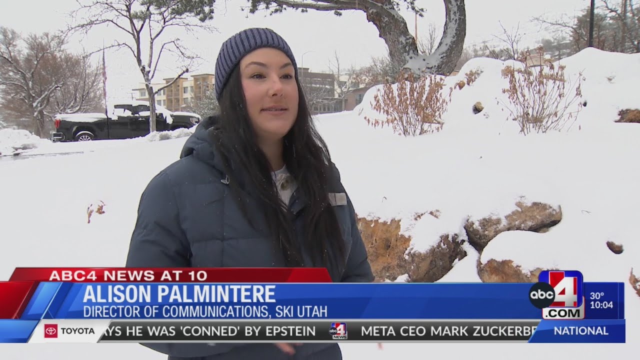Utah ski resorts rejoice at snowstorm