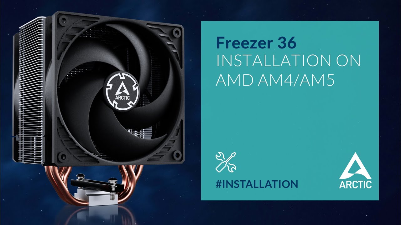 Freezer 36/Freezer 36 CO/Freezer 36 Black Installation on AMD
