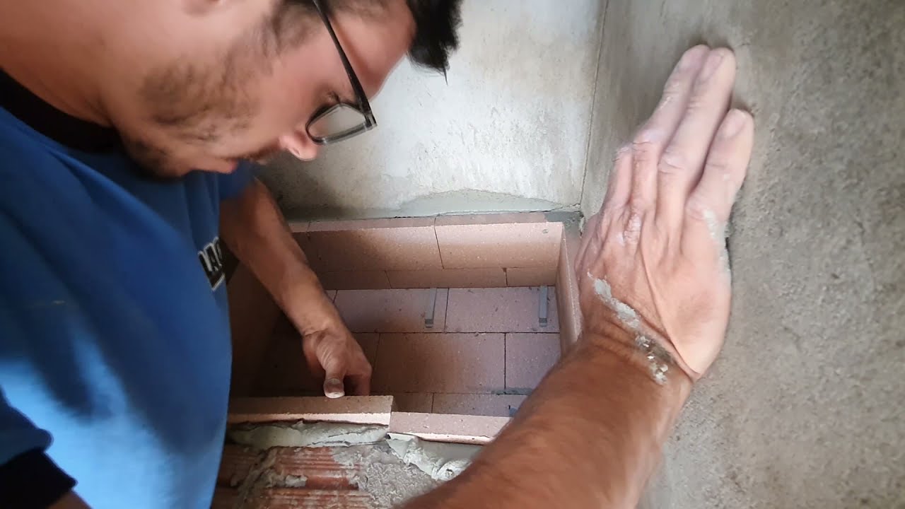 COMO REVESTIR CHURRASQUEIRA COM REFRAT&Aacute;RIO