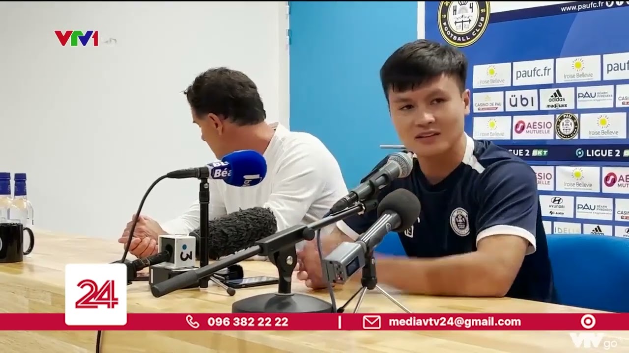 Pau FC kh&ocirc;ng chờ đợi một mạng x&atilde; hội b&ugrave;ng nổ bởi t&ecirc;n tuổi của Quang Hải | VTV24