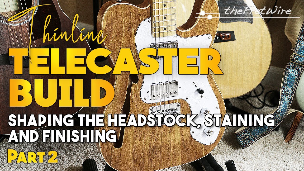 I Built a Thinline Telecaster Guitar From a Kit | Part 2