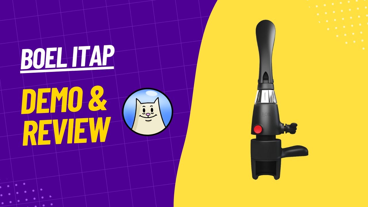 Boel iTap bottling from keg demo and review