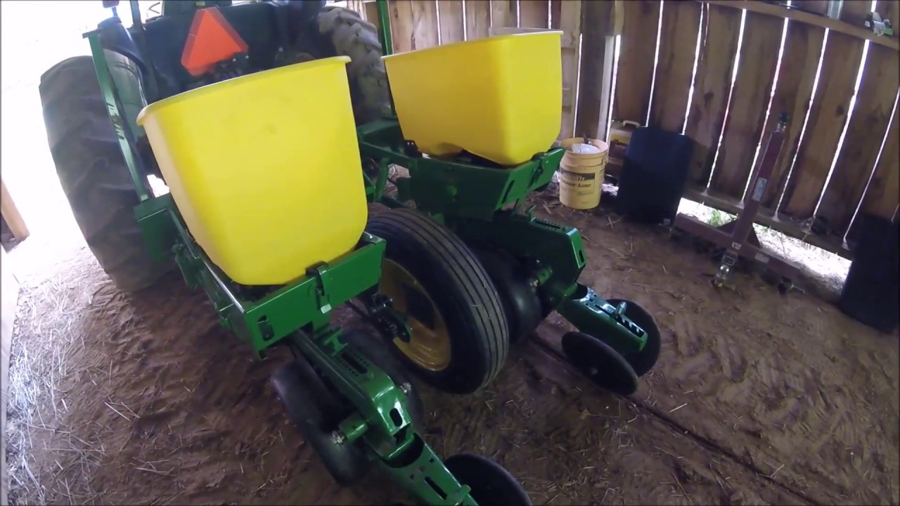 Playing With The New Two Row Planter