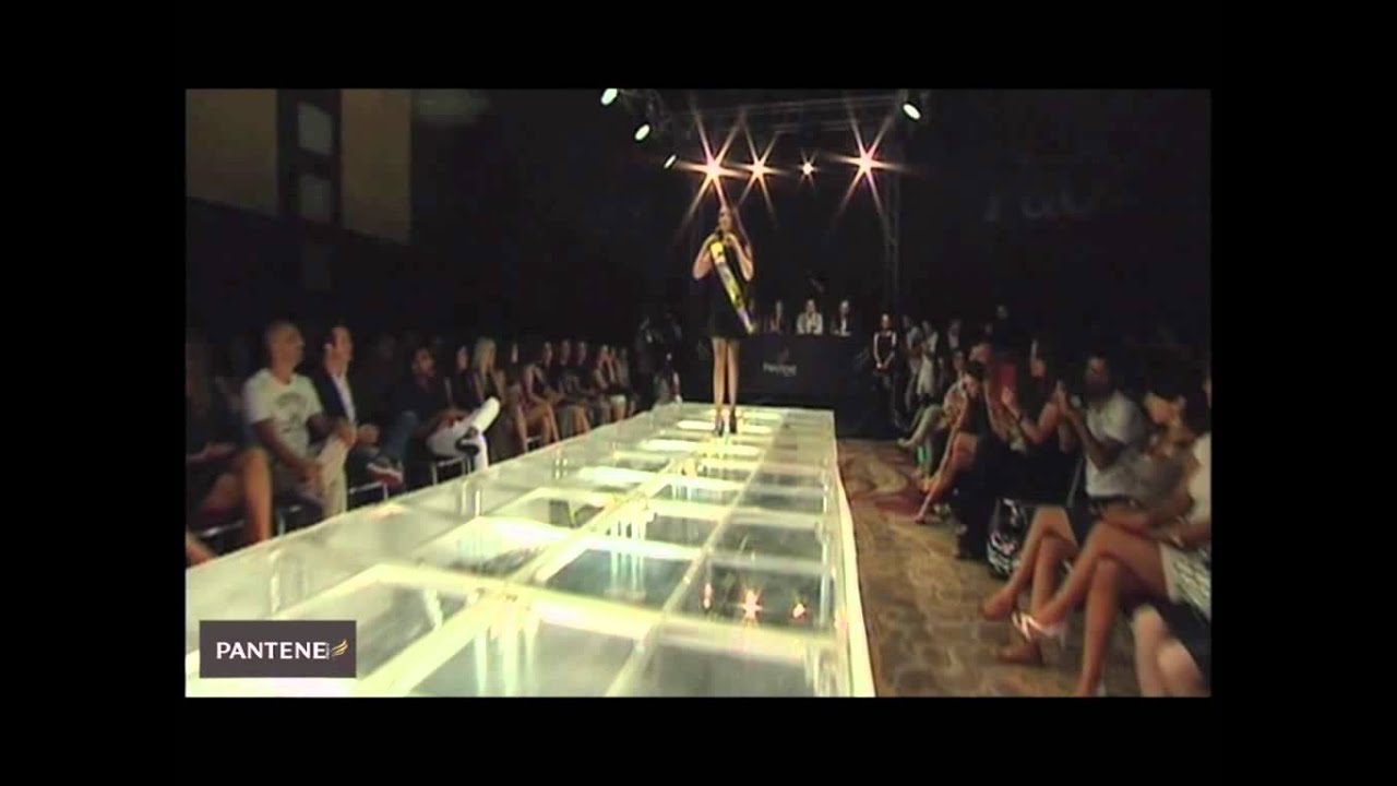 Tuba Büyüküstün Miss Pantene Azərbaycanın finalında