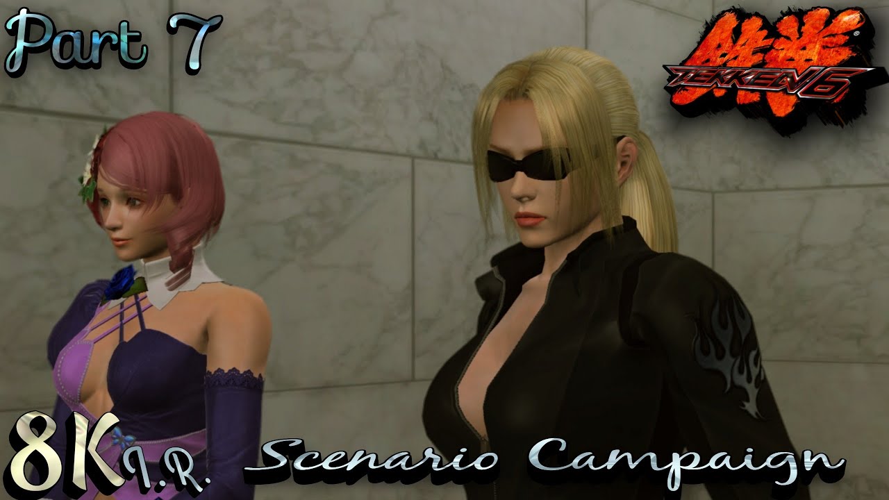 Tekken 6 Scenario Campaign | Nina | Part 7 | ps3[rpcs3] 8k I.R. Gameplay