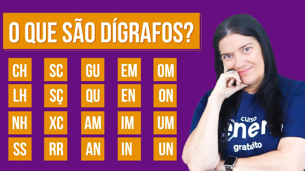 O QUE SÃO DÍGRAFOS? (FONÉTICA) | Resumo de Português para o Enem