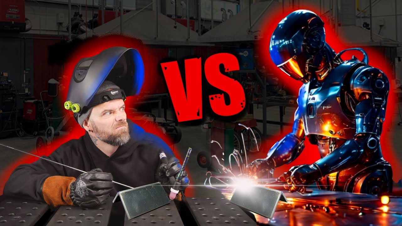 I tried to beat a tig welding ROBOT, and this happened.