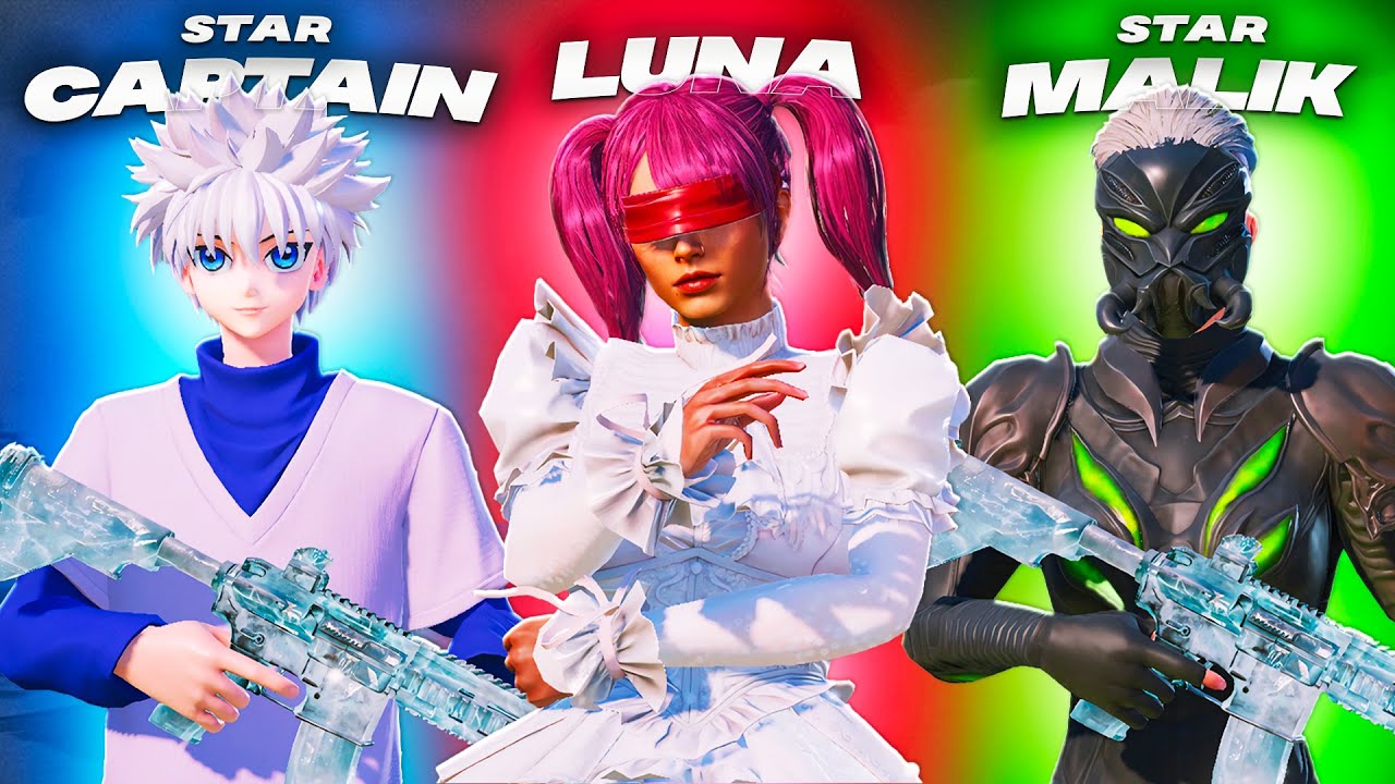 STAR CAPTAIN, STAR MALIK & LUNA dominate the EU server I PUBG MOBILE