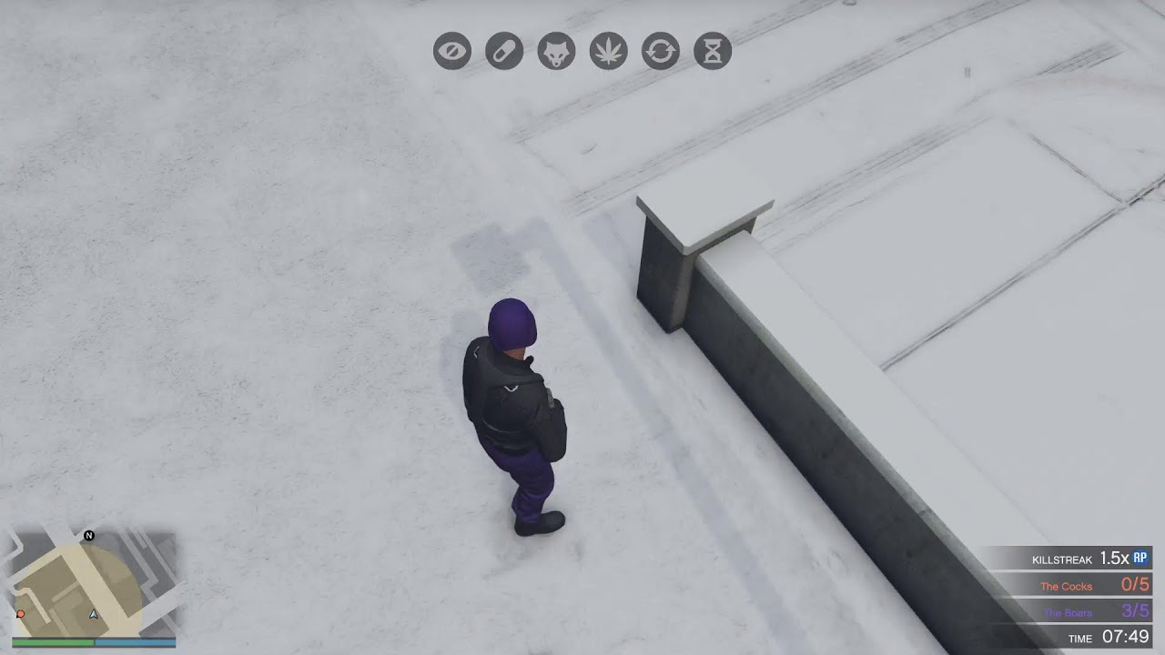 GTALIVE SOME REAL GRINDING TO  level 50  ON ps4
