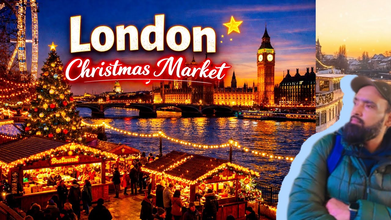  Christmas Market Walk London | Winter Vibes