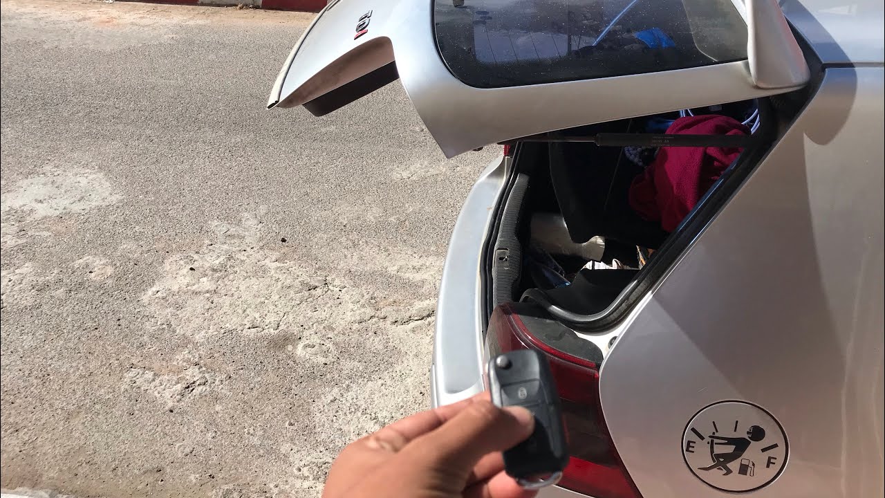 ouverture automatique coffre golf 4 à distance
