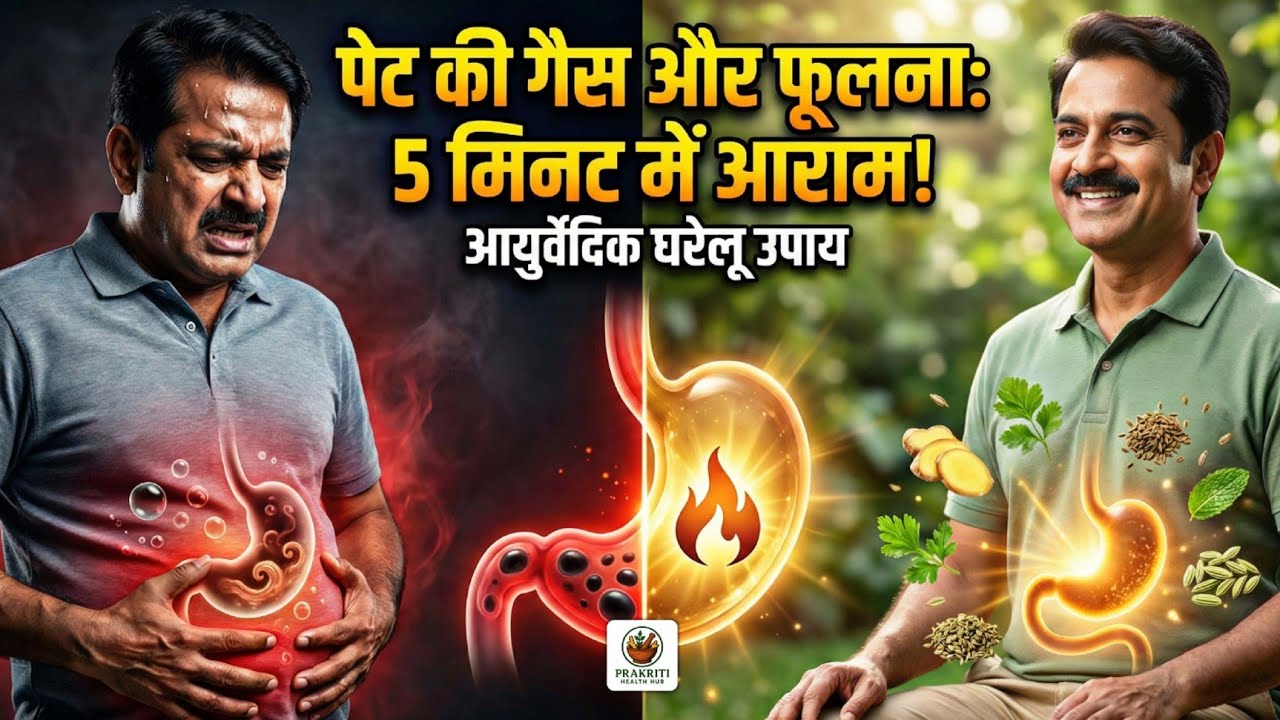GAS Ki Asli Jad Kya Hai? | Khana Khane Ke Baad Pet Kyun Phoolta Hai? | Ayurvedic Solution