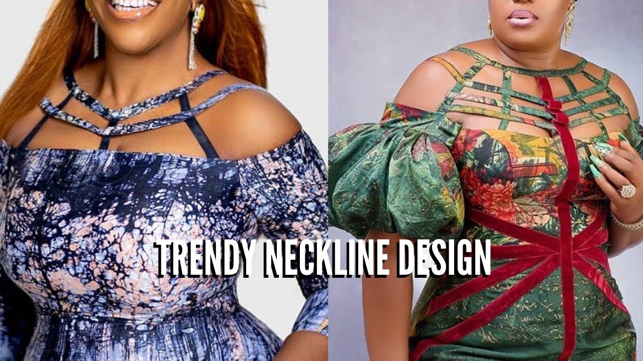 LEARN HOW TO MAKE THIS TRENDY NECKLINE| LATEST NECK DESIGN FOR DRESSES, TOPS