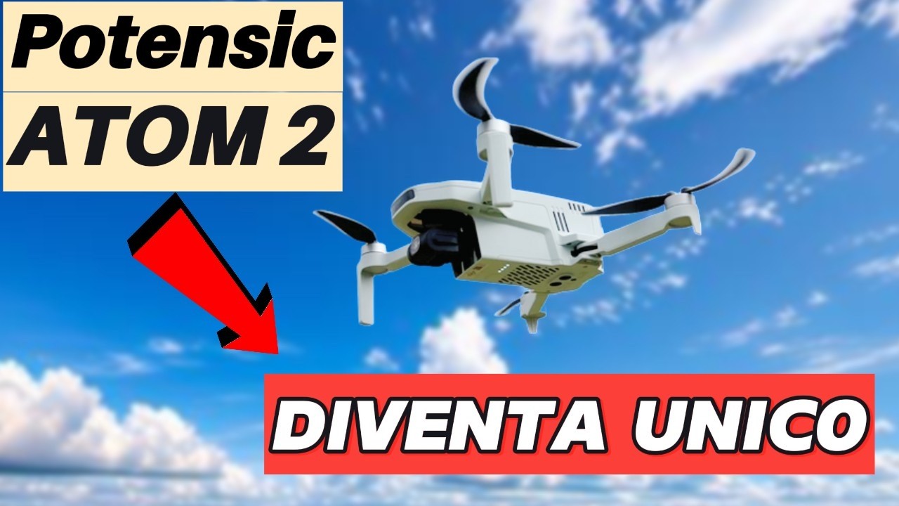 POTENSIC ATOM 2: con L'ULTIMO AGGIORNAMENTO DIVENTA QUALCOSA DI UNICO !!