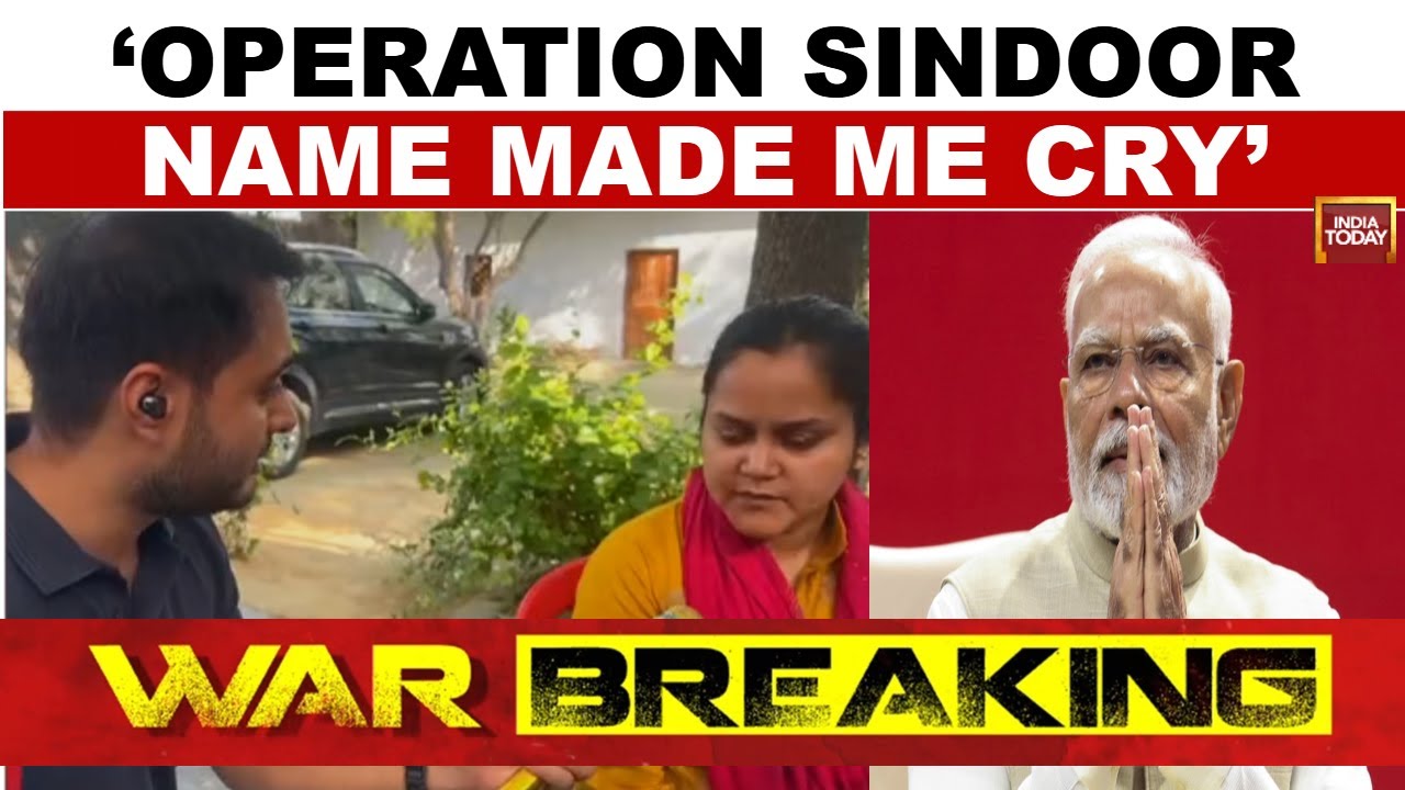 Operation Sindoor: Families Of Pahalgam Attack Victims React To India's Military Strike |India Today