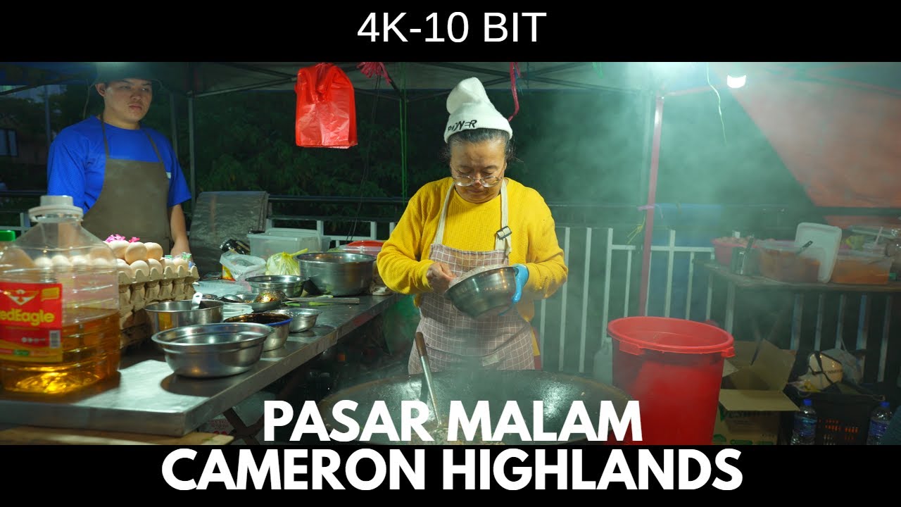 PASAR MALAM | CAMERON HIGHLANDS | 4K | SONY FX3 | film emulation