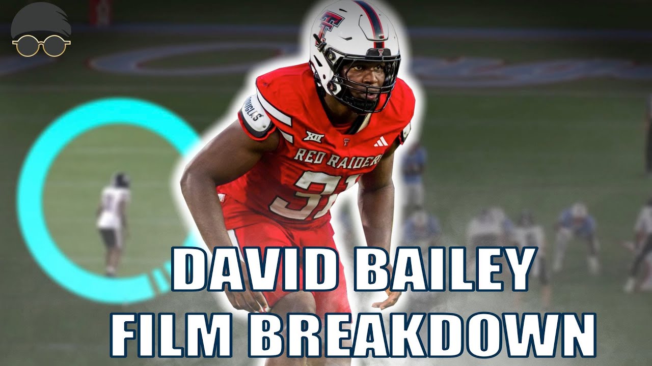 ✭David Bailey EDGE Texas Tech Film Session || 2026 NFL draft