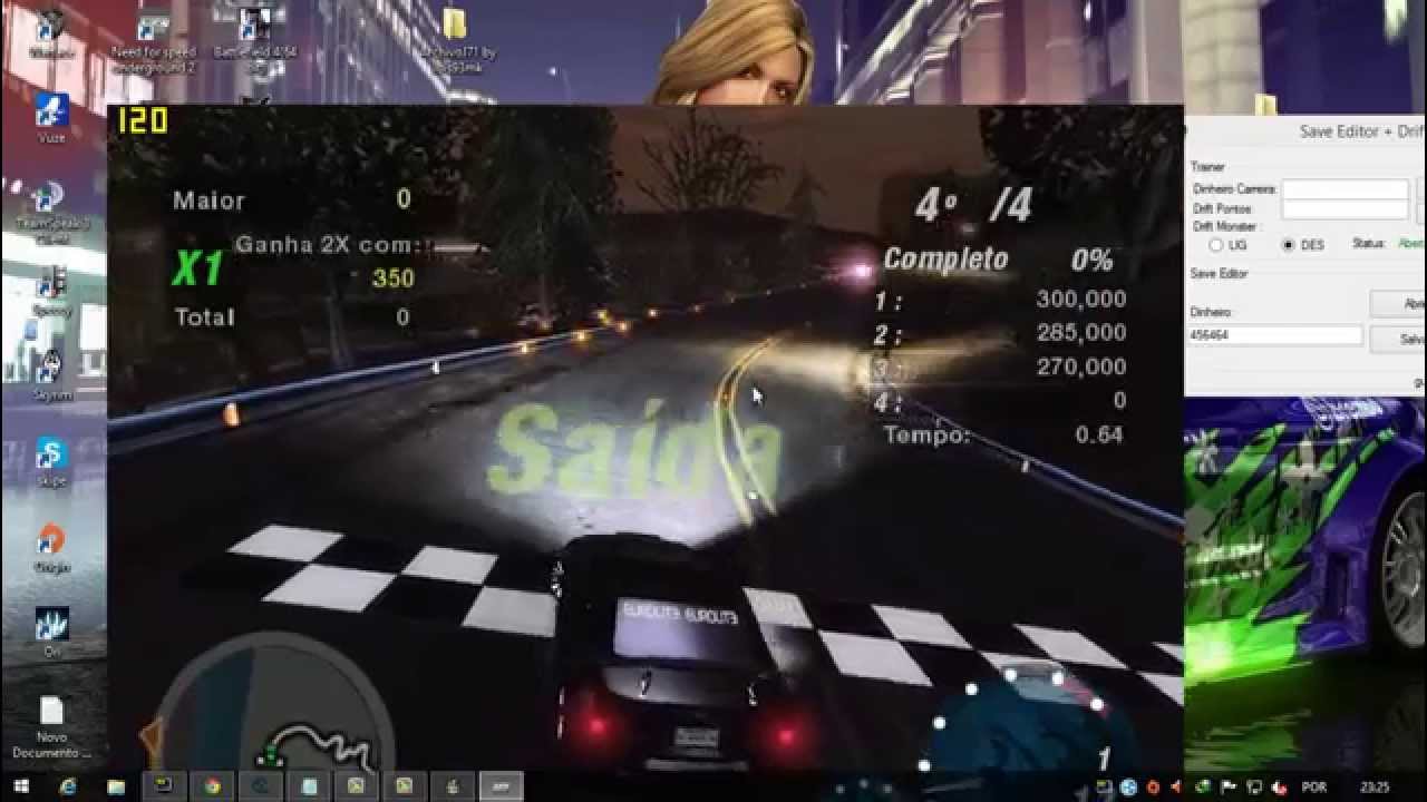 Need for speed UG2 Save EDitor + Trainer