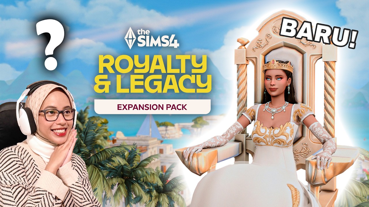 Apa Rasanya Jadi BANGSAWAN di The Sims 4?? Royalty & Legacy Expansion Pack 👑✨ #mediashareon