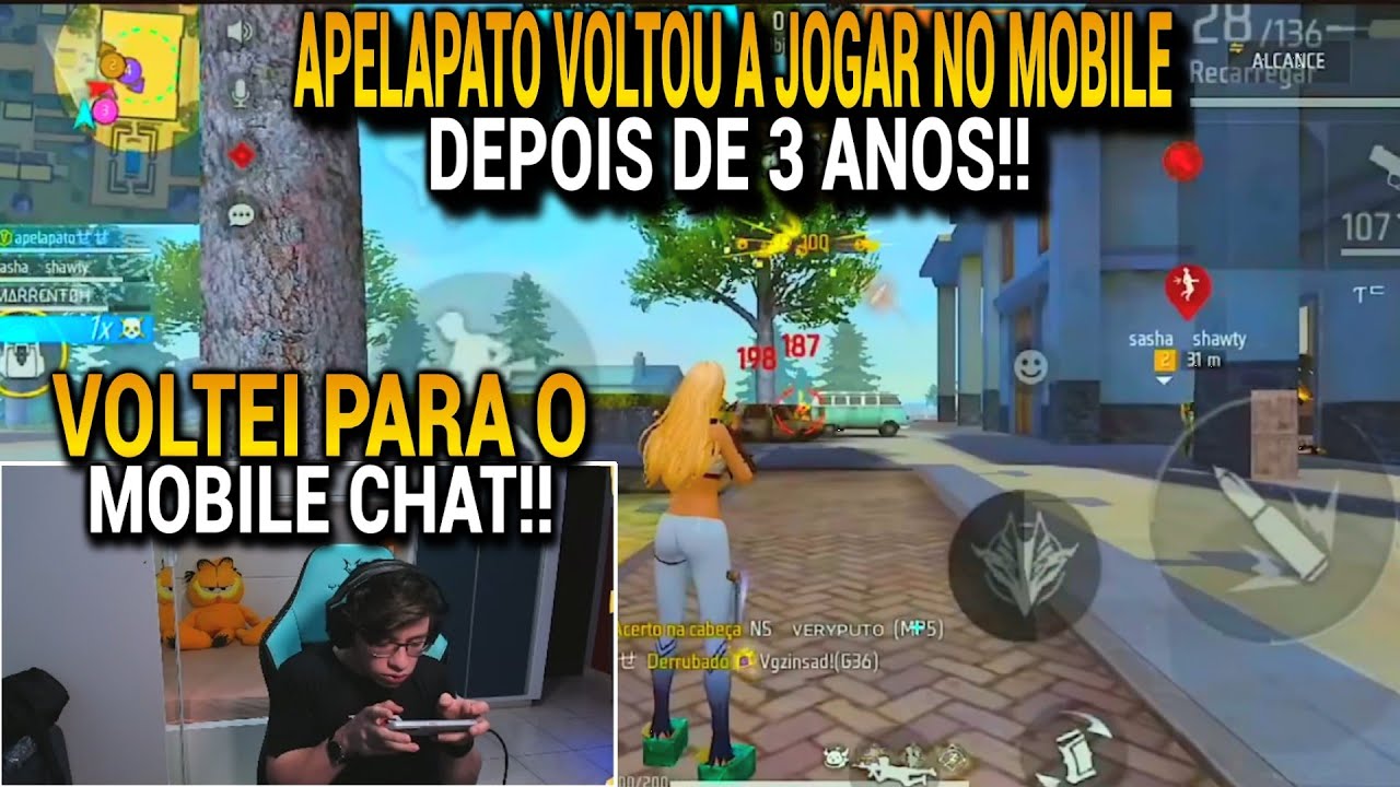 APELAPATO VOLTOU A JOGAR NO MOBILE DEPOIS DE 3 ANOS E ISSO ACONTECEU!!