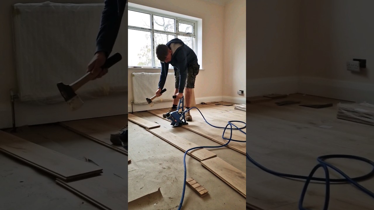 Solid Wood Floor Installation (UK Wood Flooring 🇬🇧)
