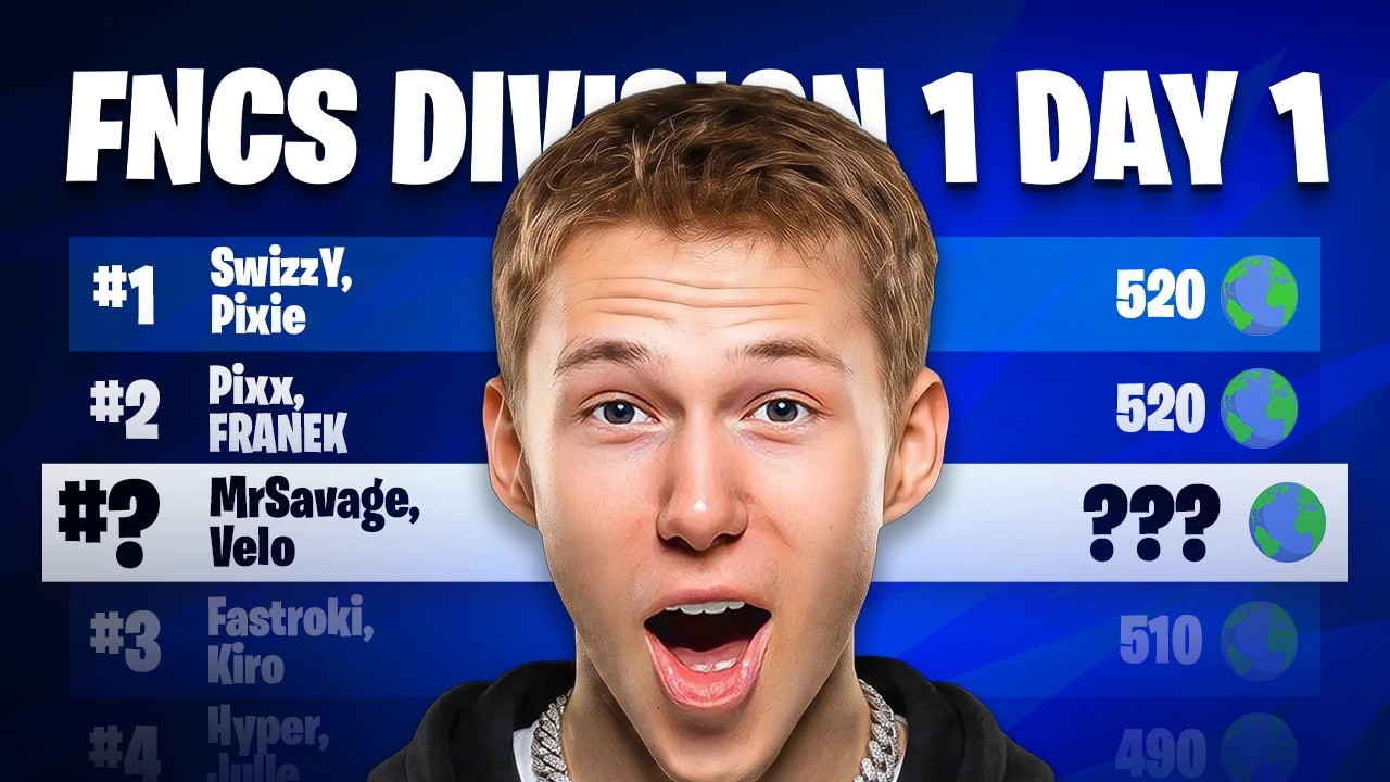 OUR GREATEST RUN IN THE FNCS DIV CUP! (Day 1)