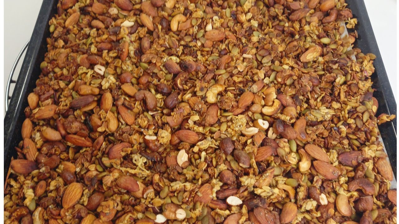 Homemade granola 