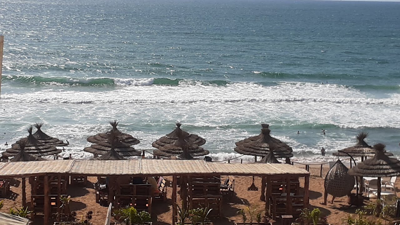 تسافرة على غفلة لبحر واعر للعائلات {بحر الأمم  ## plage denation##}الرائع من أجمل الشواطئ المغربية