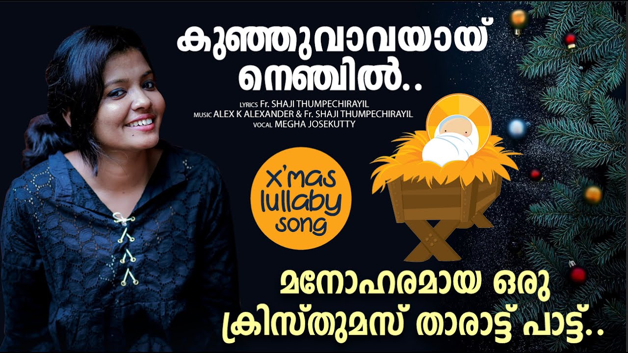 Kunjuvavayayi Nenchil | Christmas Lullaby | Megha Josekutty | Fr Shaji Thumpechirayil | Gabriel
