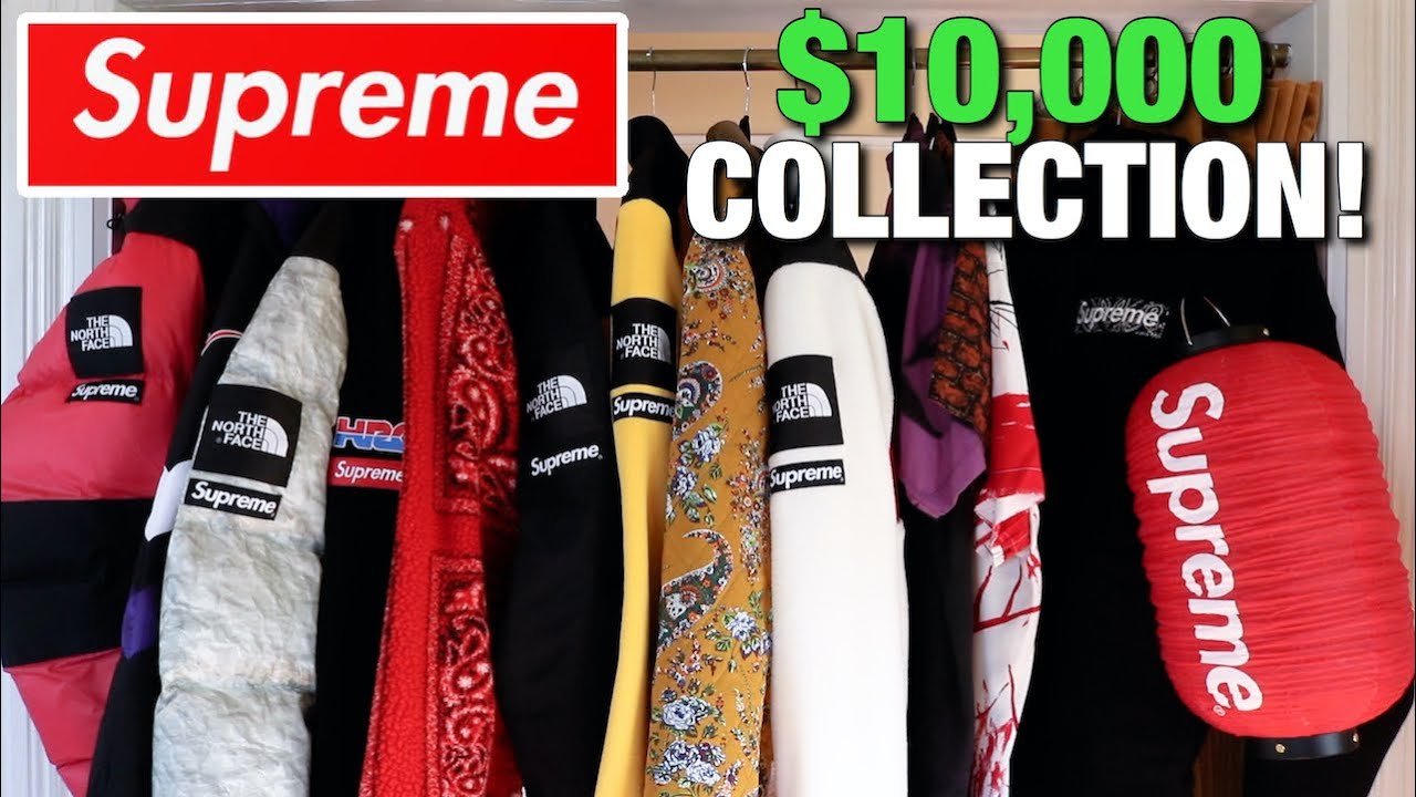 My Entire $10,000 Supreme Collection!