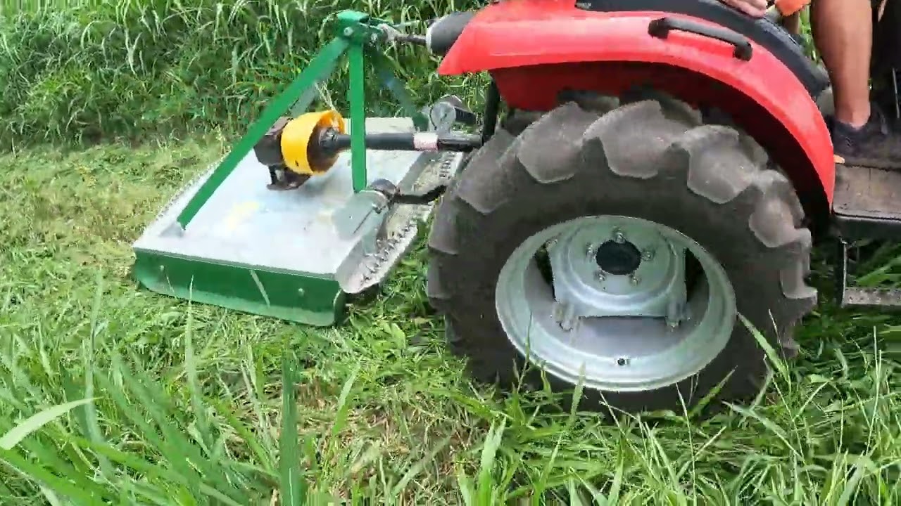 Tracteur Captain 263 et Gyrobroyeur