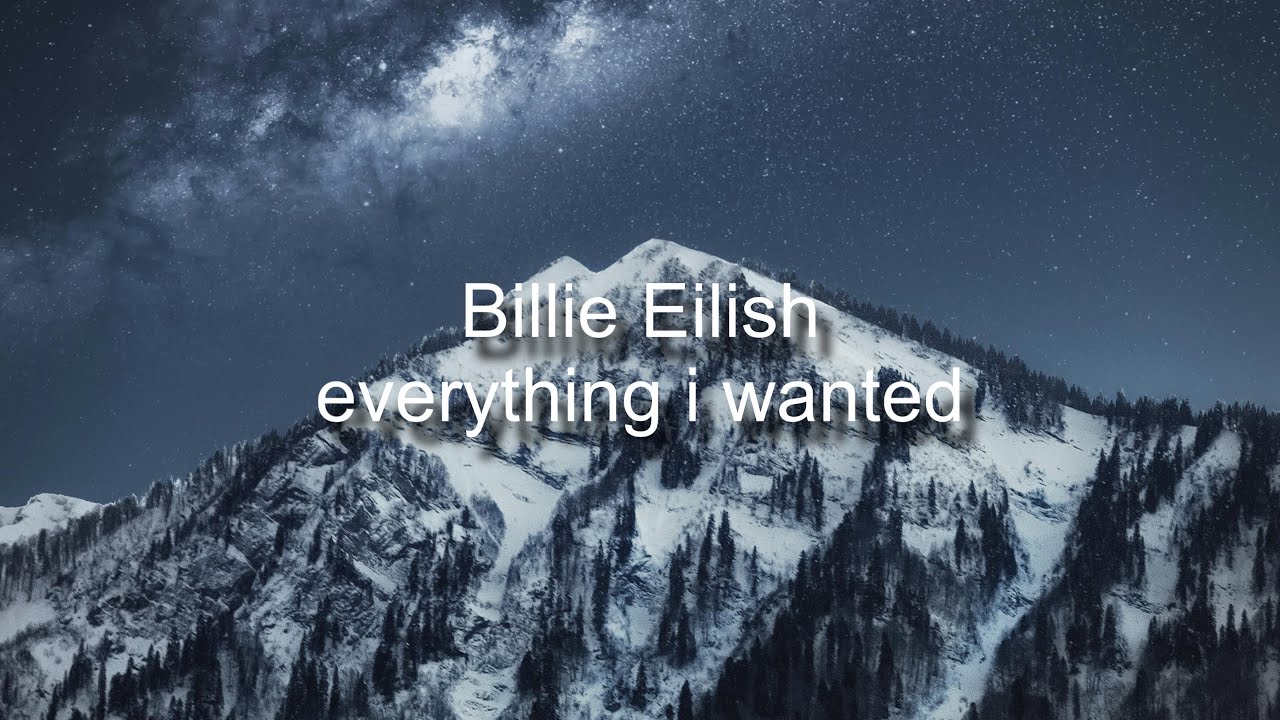 Billie Eilish - Everything i Wanted (Slowed & Reverb)