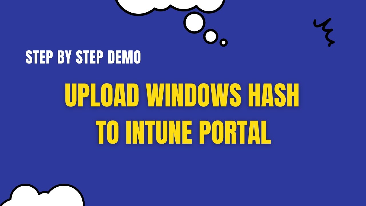 Аппаратный хэш Windows Autopilot