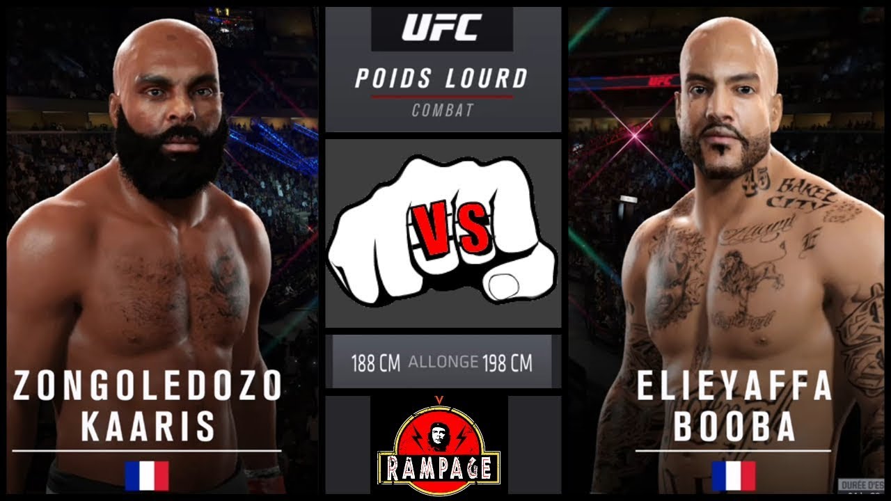 BOOBA VS KAARIS COMBAT DANS L' OCTOGONE !! ON ATTEND LA DATE (MMA - UFC SIMULATION)