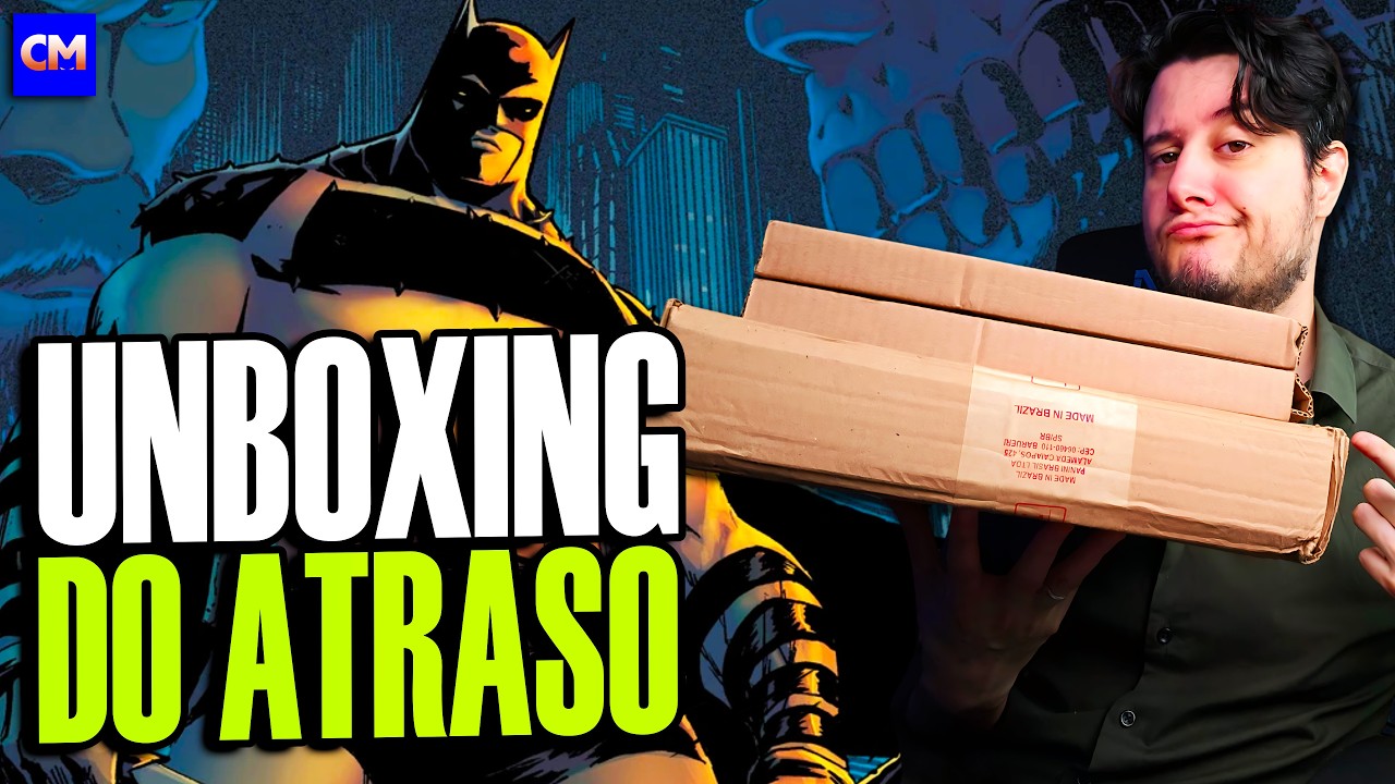 COMPRAS MEGA ATRASADAS! 📦 Unboxing Quadrinhos