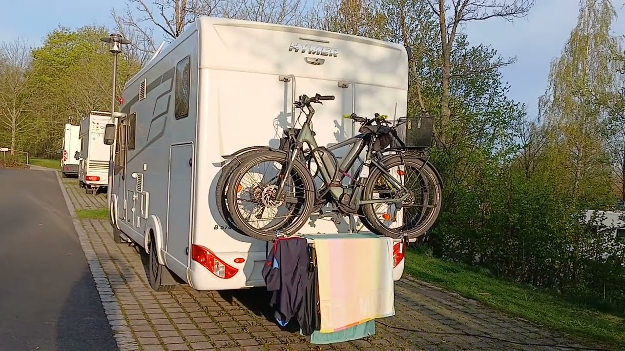 Ariadne reist war diesmal am Stellplatz neben dem Sybillenbad in Bad Neualbenreuth