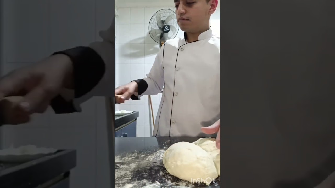 اسرع عجينة بيتزا ومناقيش🍕