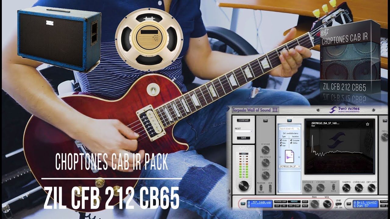Cabinet IR | Zil CFB 212 CB65 | Playthrough (Zilla Custom Fatboy 2x12 Creamback 65)