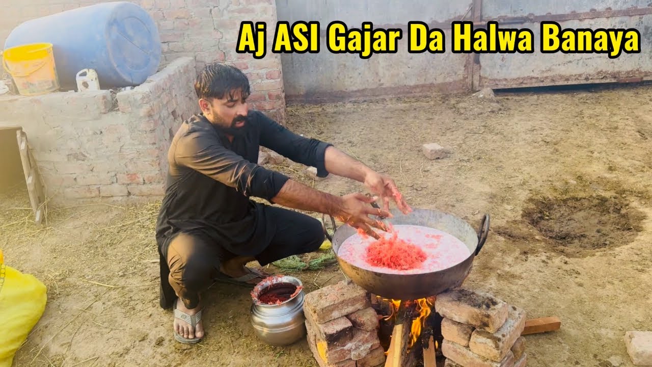 Aj ASI gajar da halwa banya😍