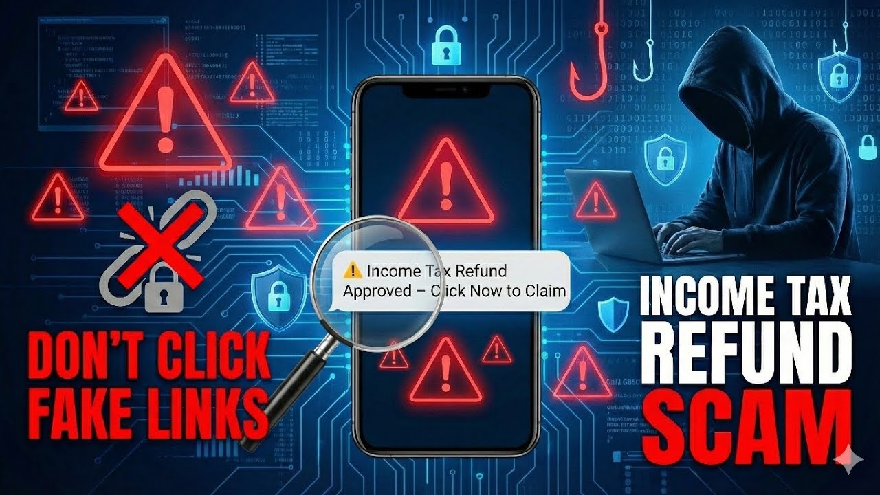 Income Tax Refund scam Explained | How Scammers Trap You