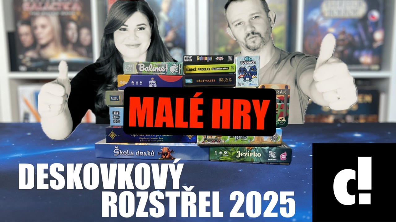 Deskovkový rozstřel 2025 | TOP malé deskovky za minulý rok