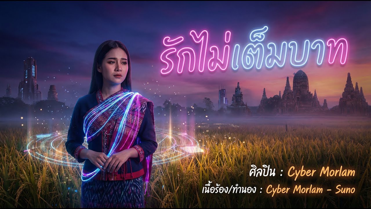 รักไม่เต็มบาท - Cyber Morlam [Official Audio