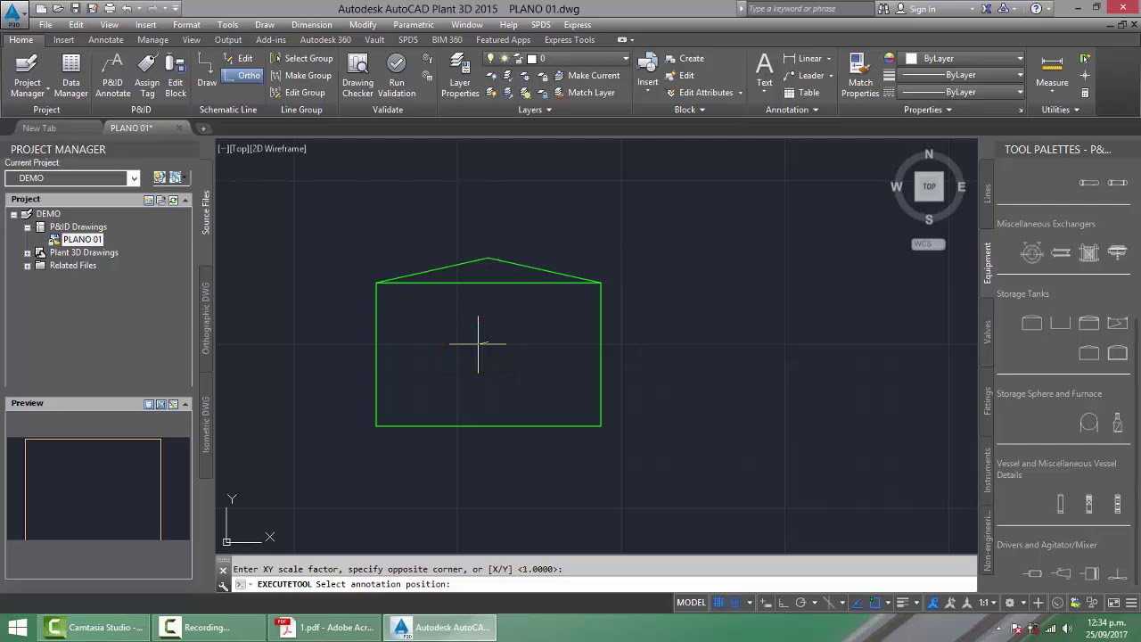 DEMO AUTOCAD PLANT 3D 2015 (3) - CREACION DE PLANOS P&ID