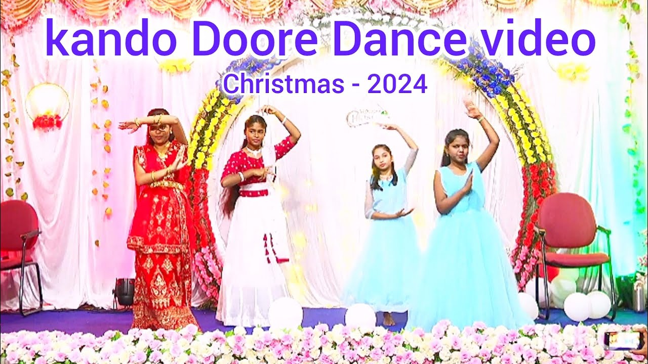 Christmas Dance Performance 2024 || kando doore dance video || kando doore christmas song.....