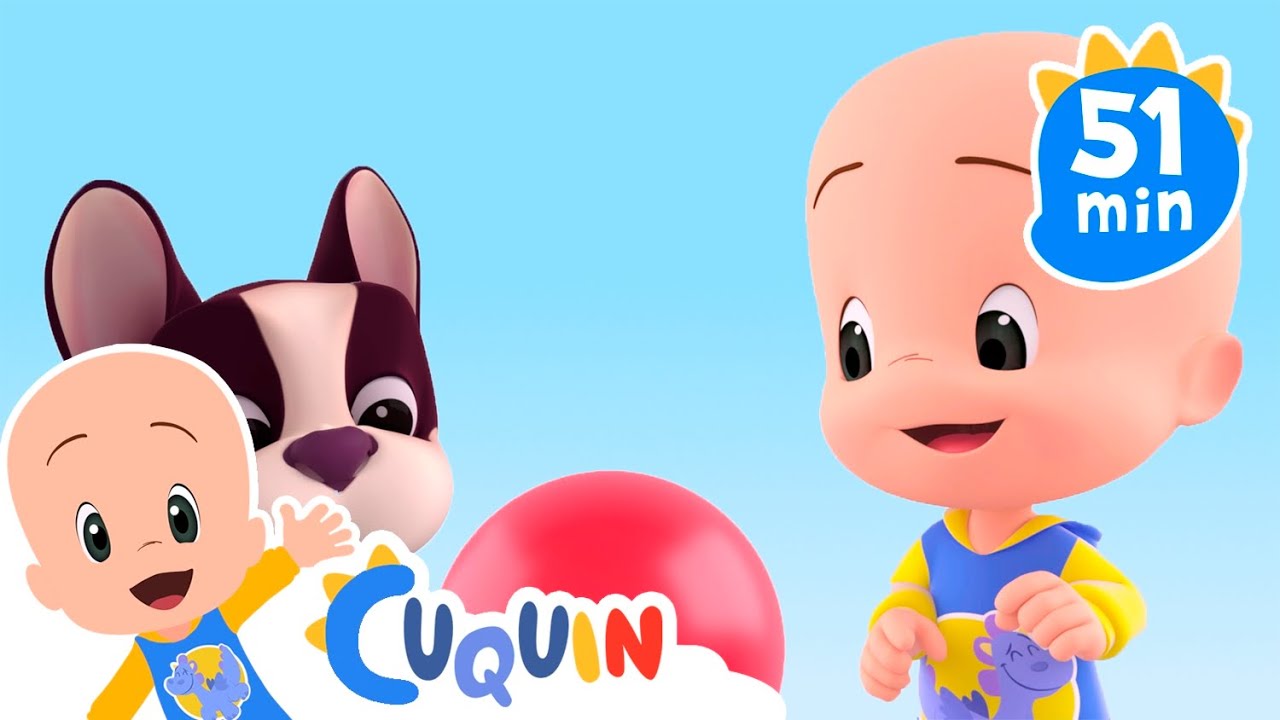 Cuquin’s Red Ball | Balloon Car Race - and many more videos