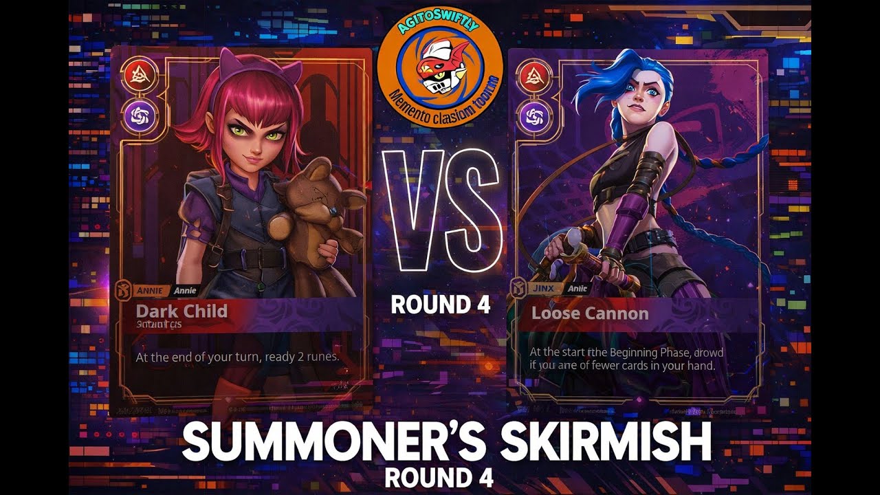 Riftbound Live Gameplay -Annie vs Jinx - Summoner Skirmish at the Angle Gaming Lounge